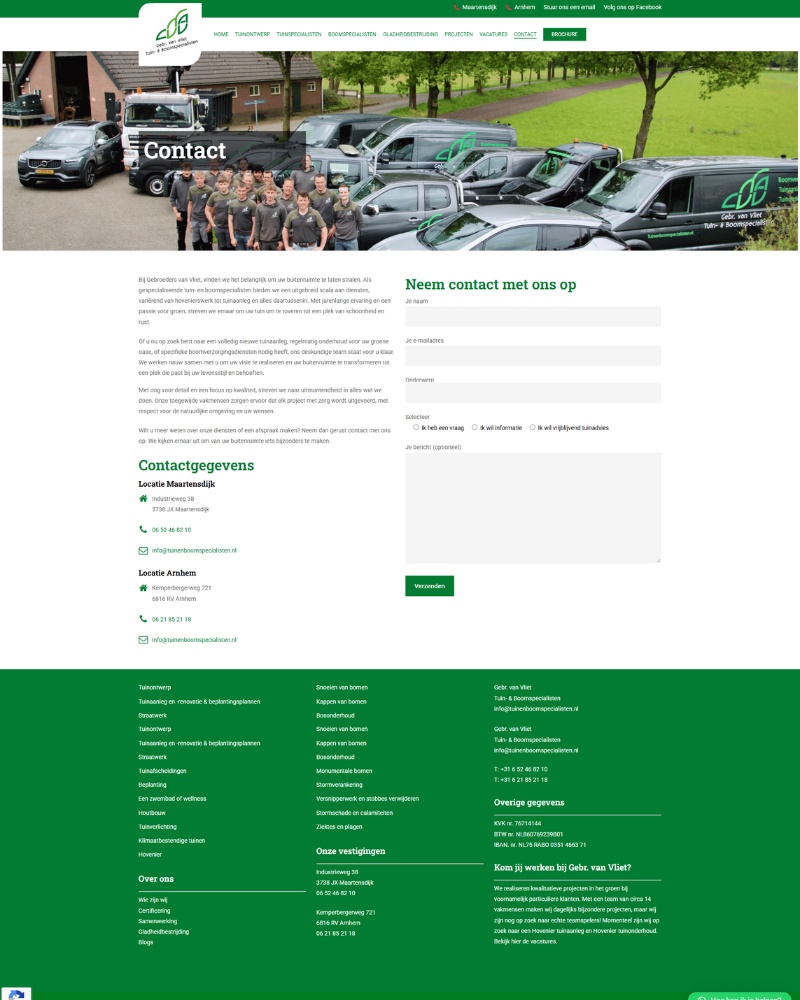 SEO opdracht voor tuin en boomspecialisten SEO opdracht voor tuin en boomspecialisten
