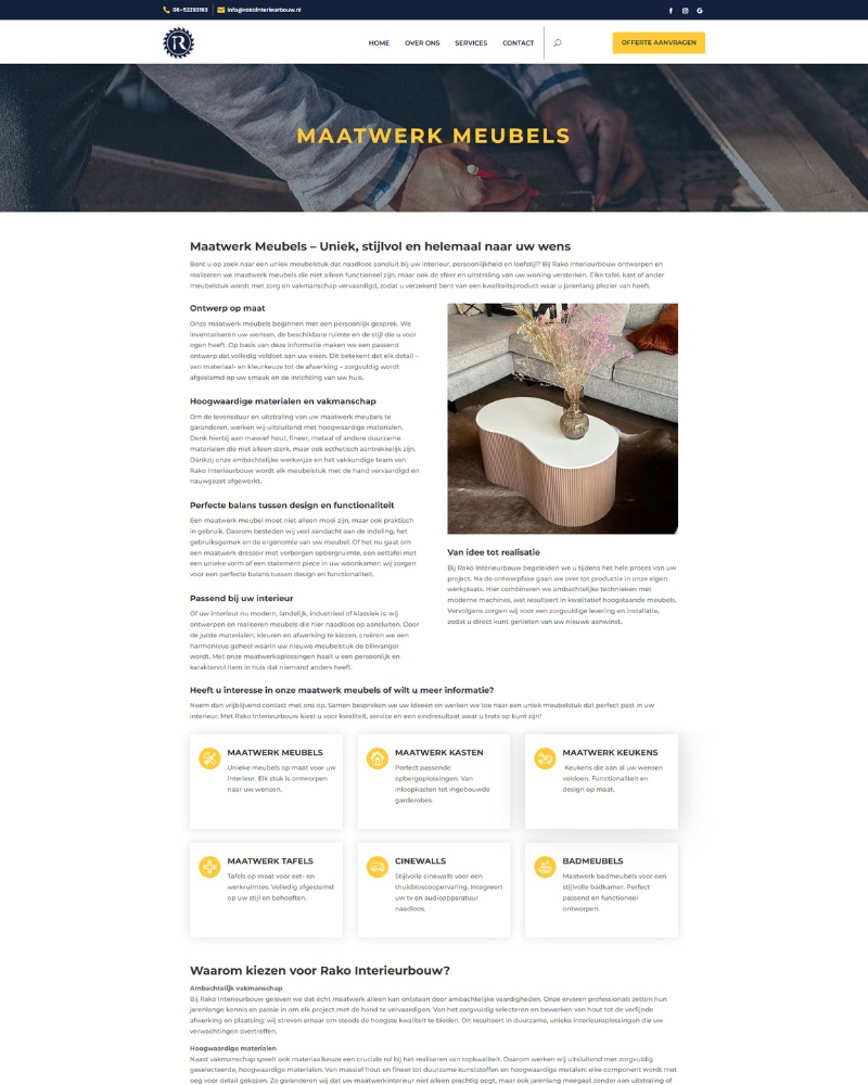 logo gemaakt voor Rako Interieurbouw